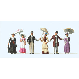 PREISER # 12139  -PASSERS BY FROM AROUND 1900 - 1:87/HO SCALE