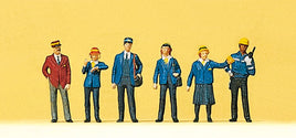 PREISER # 10213 - "NETHERLANDISH RAILWAY PERSONNEL 1989" - 1:87/HO SCALE