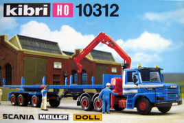 KIBRI # 10312 - SCANIA TRANSPORTER - HO Scale