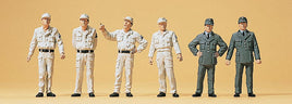 PREISER # 10457  - THW WORKERS - 1:87/HO SCALE