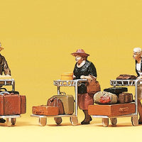 PREISER # 10459  - TRAVELERS WITH TOLLEYS - 1:87/HO SCALE