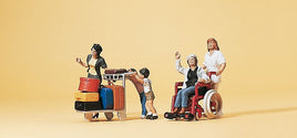 PREISER # 10465  - TRAVELERS - 1:87/HO SCALE