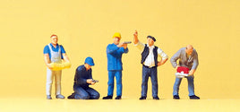 PREISER # 10498 - 'CRAFTSMEN (1)' - 1:87/HO SCALE