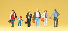 PREISER # 10516 - WALKING TRAVELERS - 1:87/HO SCALE