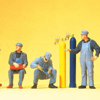 PREISER # 10535 - 'US RAILWAY PERSONNEL' - 1:87/HO SCALE