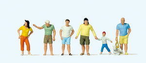 PREISER # 10672 - 'PASSERS-BY, SUMMER CLOTHES' - 1:87/HO SCALE