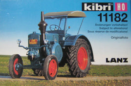 KIBRI # 11182 - LANZ TRACTOR KIT - HO Scale