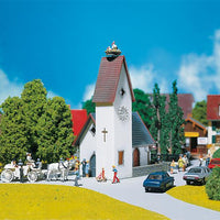 Faller # 130236 - HO Scale Plastic Model Kit - Village Church
