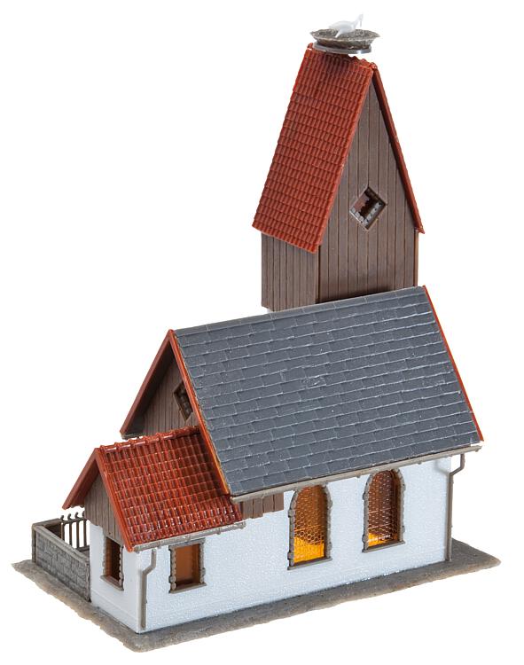 Faller # 130236 - HO Scale Plastic Model Kit - Village Church