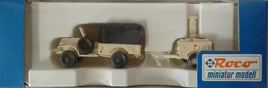 ROCO # 1388 - DODGE JEEP WITH TRAILER-RED CROSS