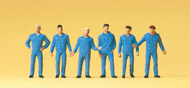 PREISER # 14031  - 'MECHANICS'  - 1:87/HO SCALE