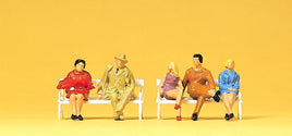 PREISER # 14101 - 'SEATED PERSONS'  - 1:87/HO SCALE