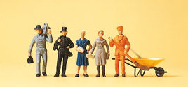 PREISER # 14149 - 'PROFESSIONS'  - 1:87/HO SCALE