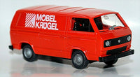 ROCO 1428 - VW TYPE 2  VAN 'MOBEL KRUGEL' - HO SCALE