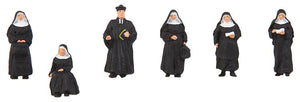 FALLER # 150942 -'NUNS AND PARSON' HO SCALE FIGURES