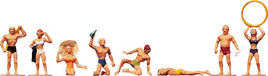 FALLER # 151030 -  AT THE BEACH -  HO SCALE FIGURES