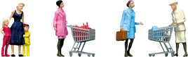 FALLER # 151035 -  IN THE SUPERMARKET -  HO SCALE FIGURES
