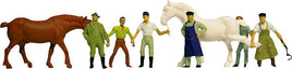 FALLER # 151038 - AT THE BLACKSMITH'S -  HO SCALE FIGURES