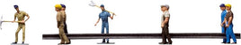 FALLER # 151050 - TRACK LAYERS -  HO SCALE FIGURES