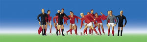 FALLER # 153021 - 'FOOTBALLERS (SOCCER PLAYERS)' -  HO SCALE FIGURES