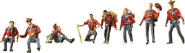 FALLER # 153025 - 'BOY SCOUTS' -  HO SCALE FIGURES