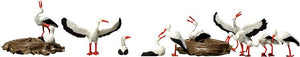 FALLER # 154006 - 'STORKS IN THEIR NEST' -  HO SCALE FIGURES