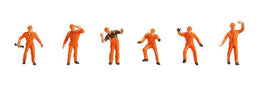 FALLER #155321 - 'SHUNTING PERSONNEL' -  N SCALE FIGURES