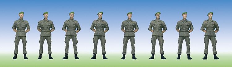 FALLER # 156012 - 'INFANTRYMEN, STANDING' -  HO SCALE FIGURES