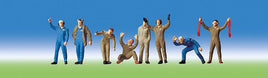 FALLER # 156013 - 'GROUND CREW' -  HO SCALE FIGURES