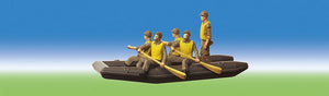FALLER # 156014 - 'RUBBER DINGHY ENGINEERS' -  HO SCALE FIGURES