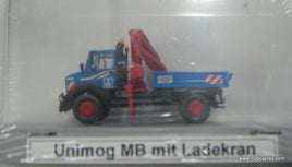 KIBRI # 15640 - UNIMOG WITH LOADING CRANE - HO Scale