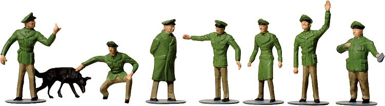 FALLER # 158034 - 'POLICE' -  Z SCALE FIGURES
