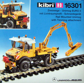 KIBRI # 16301 - RAIL MOUNTED UNIMOG - HO Scale