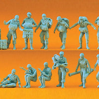 PREISER MILITARY # 16508 - PARATROOPERS