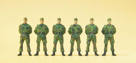 PREISER MILITARY # 16839 - STANDING SOLDIERS - FRG