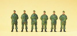 PREISER MILITARY # 16842 - STANDING SOLDIERS - FRG