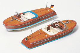 PREISER # 17304 - 2 MOTORBOATS KIT - HO SCALE