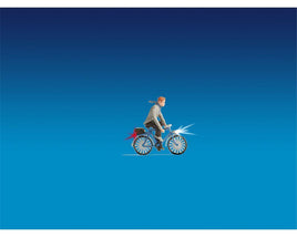 NOCH 17572- BICYCLE WITH RIDER - HO SCALE PLASTIC MODEL