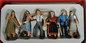 PREISER # 65307 - FARM WORKERS - 1:43 SCALE FIGURES