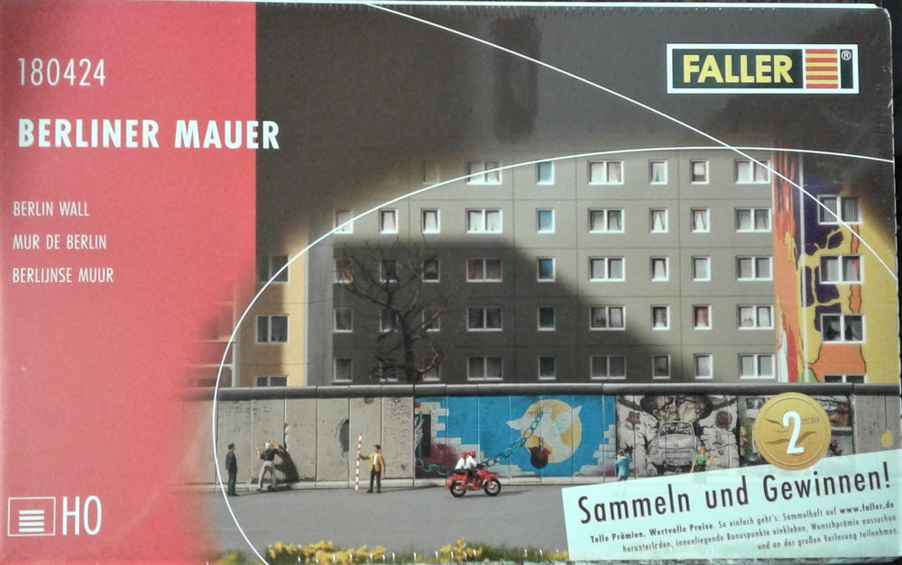 FALLER # 180424 - BERLIN WALL - HO SCALE