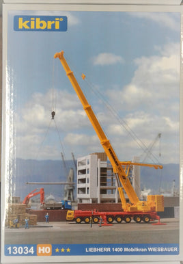 KIBRI # 13034 - LIEBHERR 1400 Mobile Crane  - HO scale kit