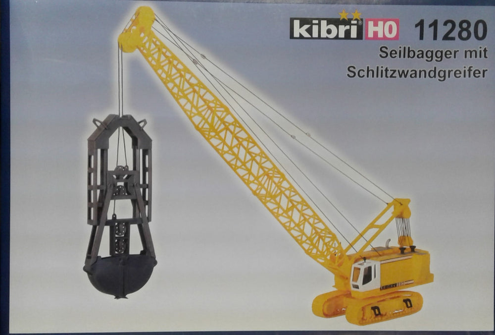 KIBRI # 11280 - Cable Excavator  - HO scale kit