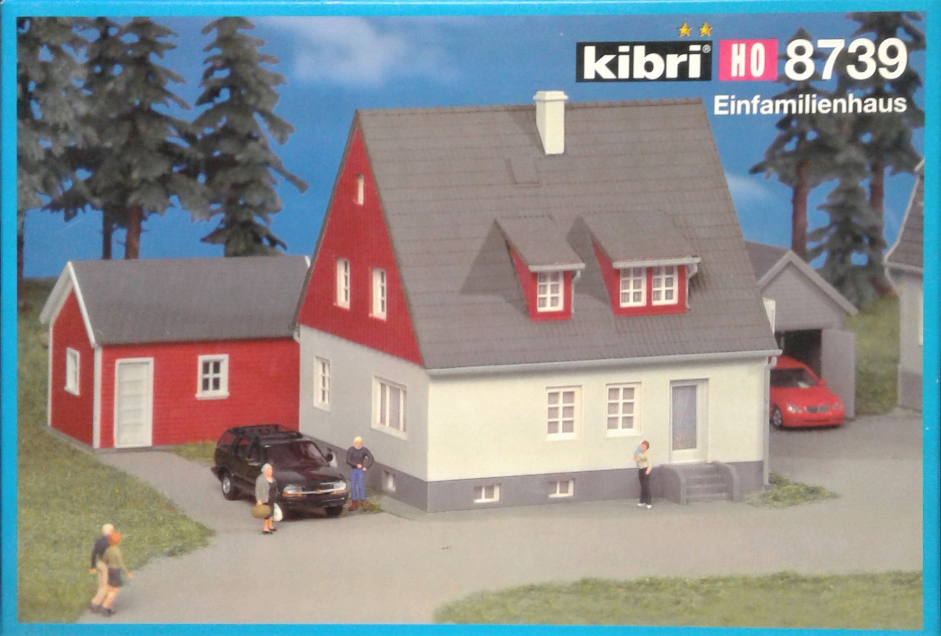Kibri HO 8350 City corner houseキット 超特価】 Corner H0 8350 Kibri Hous Trainz – Kit w/LED 鉄道