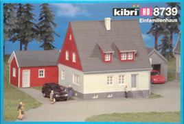 KIBRI # 8739 - Family House - HO scale Kit