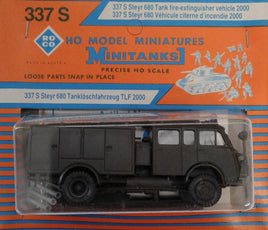 ROCO # 337 S - Steyr 680 Tank Fire-Extinguisher  - HO SCALE PLASTIC VEHICLE