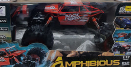 RC-PRO - ROCK ROVER - RED - 1/12 SCALE 4WD AMPHIBIOUS CRAWLER