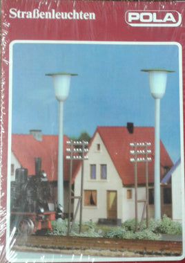 POLA # 70 - 2 STREET LAMPS, 14 - 19 V.  HO SCALE KIT
