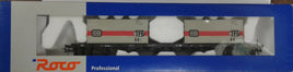 ROCO # 47689 - CONTAINER FLAT CAR, LOADED - HO SCALE