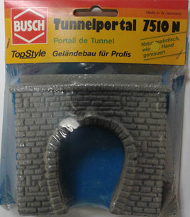 Busch  7510 - TUNNEL PORTAL - N SCALE