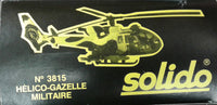 SOLIDO  3815 - MILITARY HELICOPTER - 1:43 SCALE DIE-CAST METAL